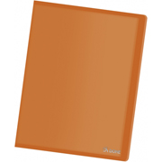 DOHE CARPETA FUNDAS A4 PP FLEXIBLE 10F NARANJA 24-PACK 91383